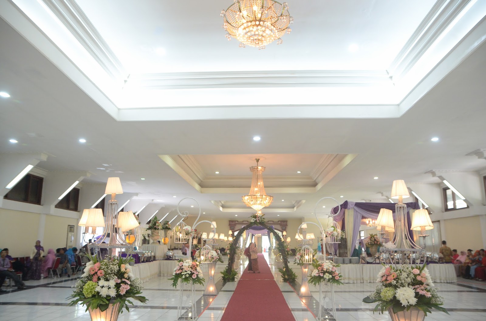 Our Journey: Dekorasi gedung pernikahan by permata catering