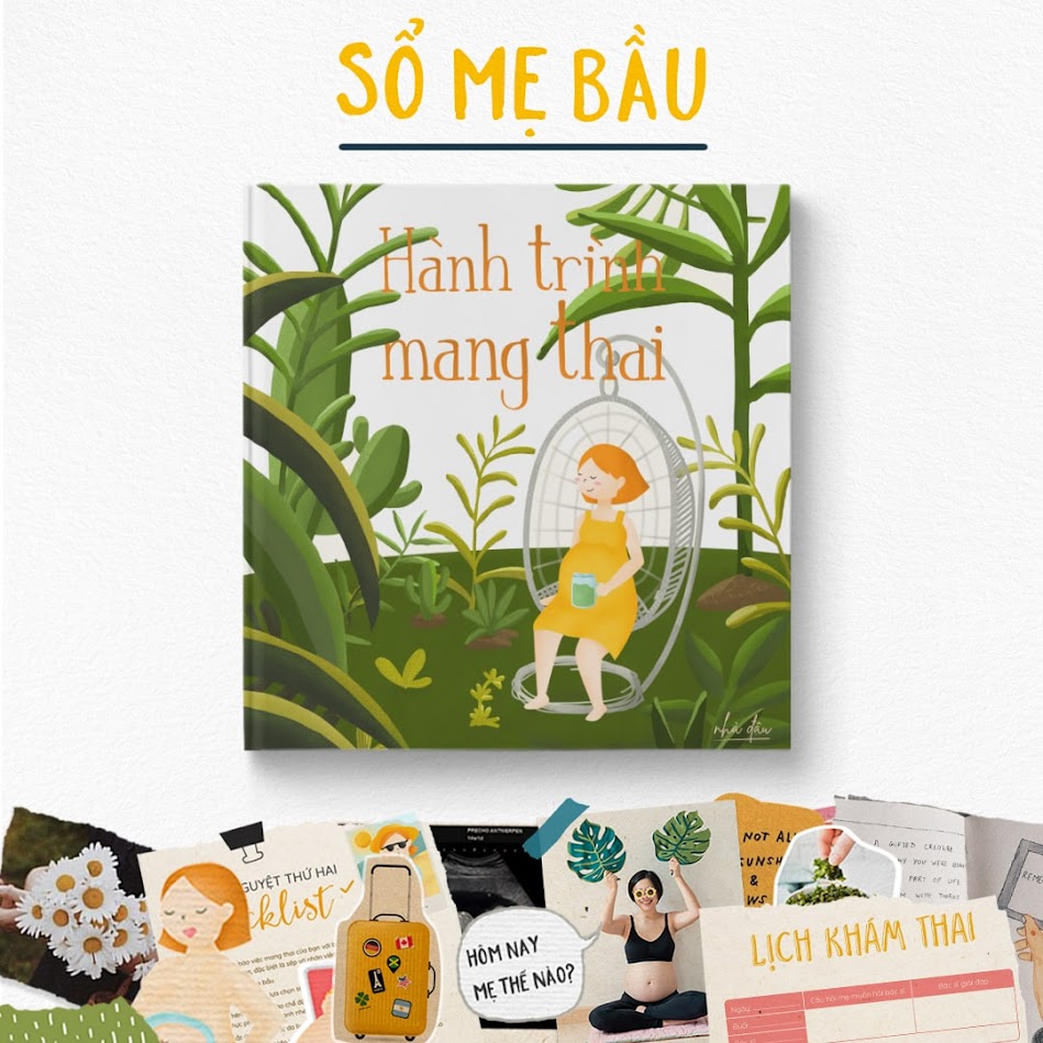 [A116] Mẹ Bầu Zui: Sách thai giáo giúp Mẹ thư giãn, con phát triển tốt