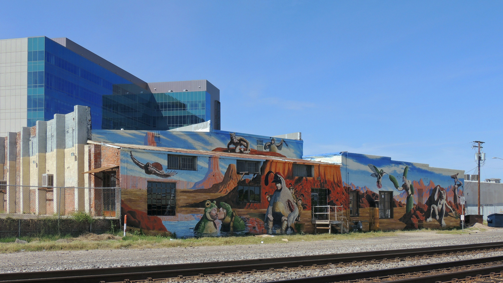 The Tucson Murals Project Joe Pagac's Borderlands Brewing mural