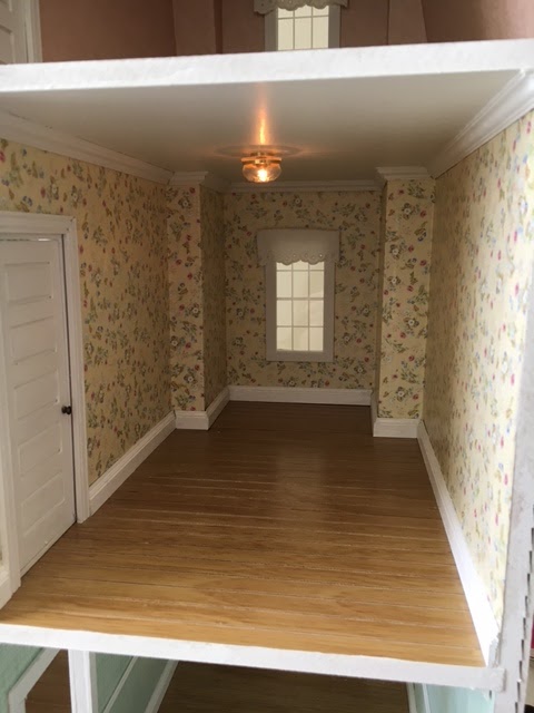 Little Darlings Dollhouses: Finished Alison Dollhouse in Yellow