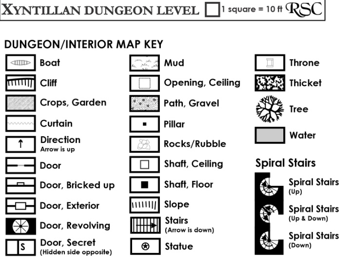 From Kuroth's Quill grodog's AD&D blog Review Castle Xyntillan by