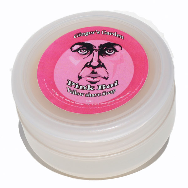 Ginger's Garden Handmade Artisan Soap Custom Artisan Wet Shaving Soap Bubblegum