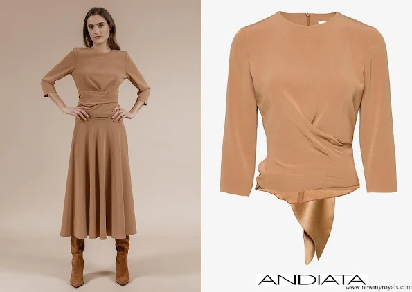 Crown Princess Victoria wore Andiata kiana blouse