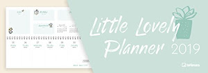 Little Lovely Planner 2019: Tischquerkalender