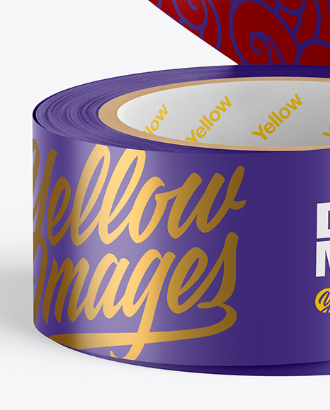Download Free Matte Duct Tape Mockup PSD Mockups.