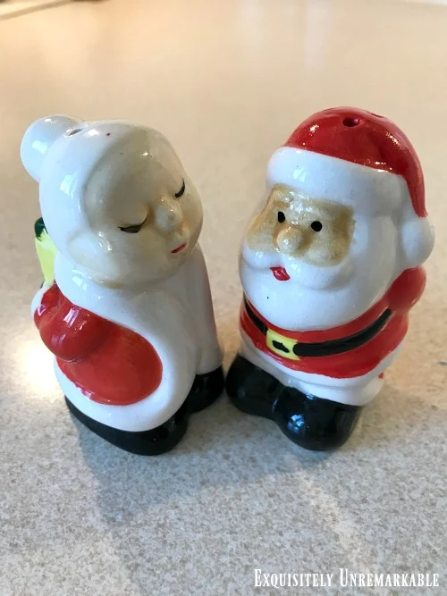 Dollar Store Christmas Salt And Pepper Shakers