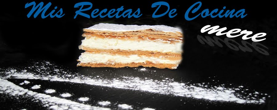 Mere mis recetas de cocina