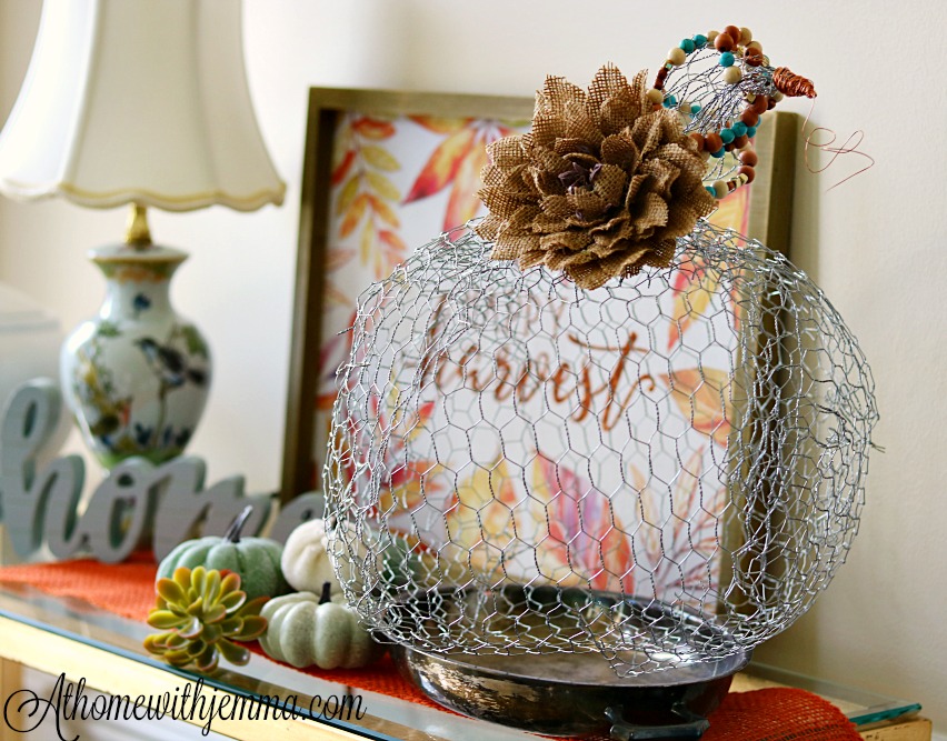 How to make a Chicken Wire Frame - A Pumpkin And A Princess