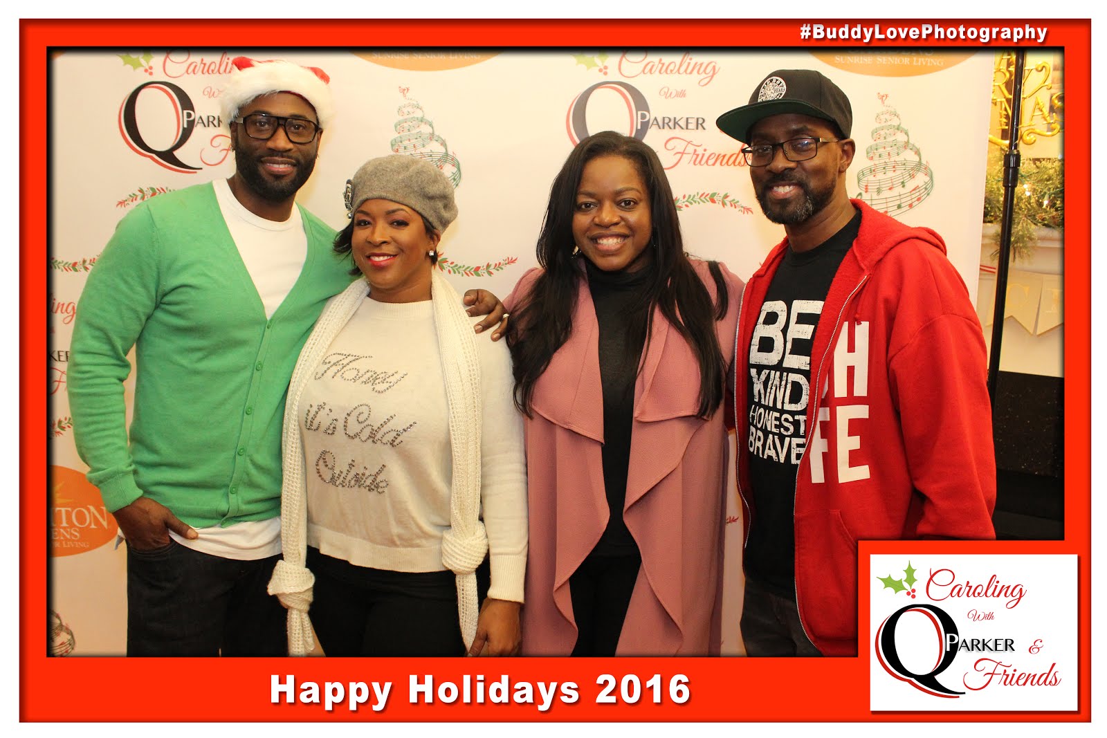 Q Parker Holiday Caroling Party