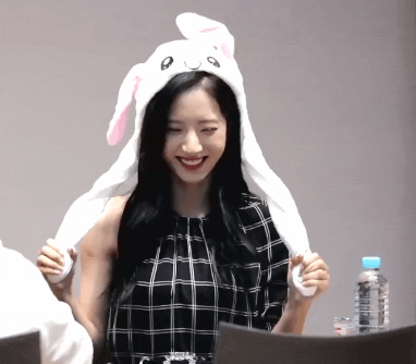 토끼모자 쓴 우주소녀.jpgif | 인스티즈