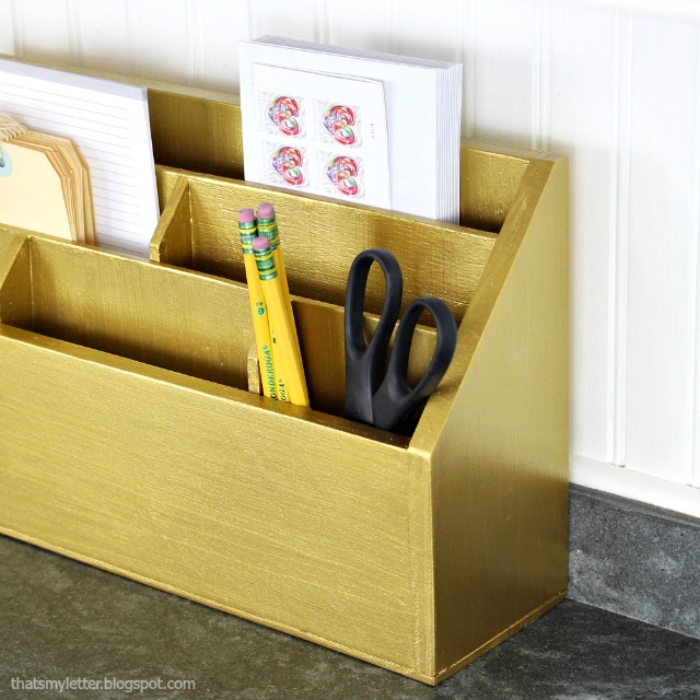 That's My Letter Anthropologie Inspired Hanging Letter Holder