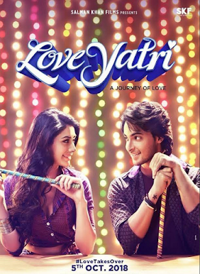 Loveyatri 2018 Hindi Movie 720p HDRip 650Mb x265 HEVC