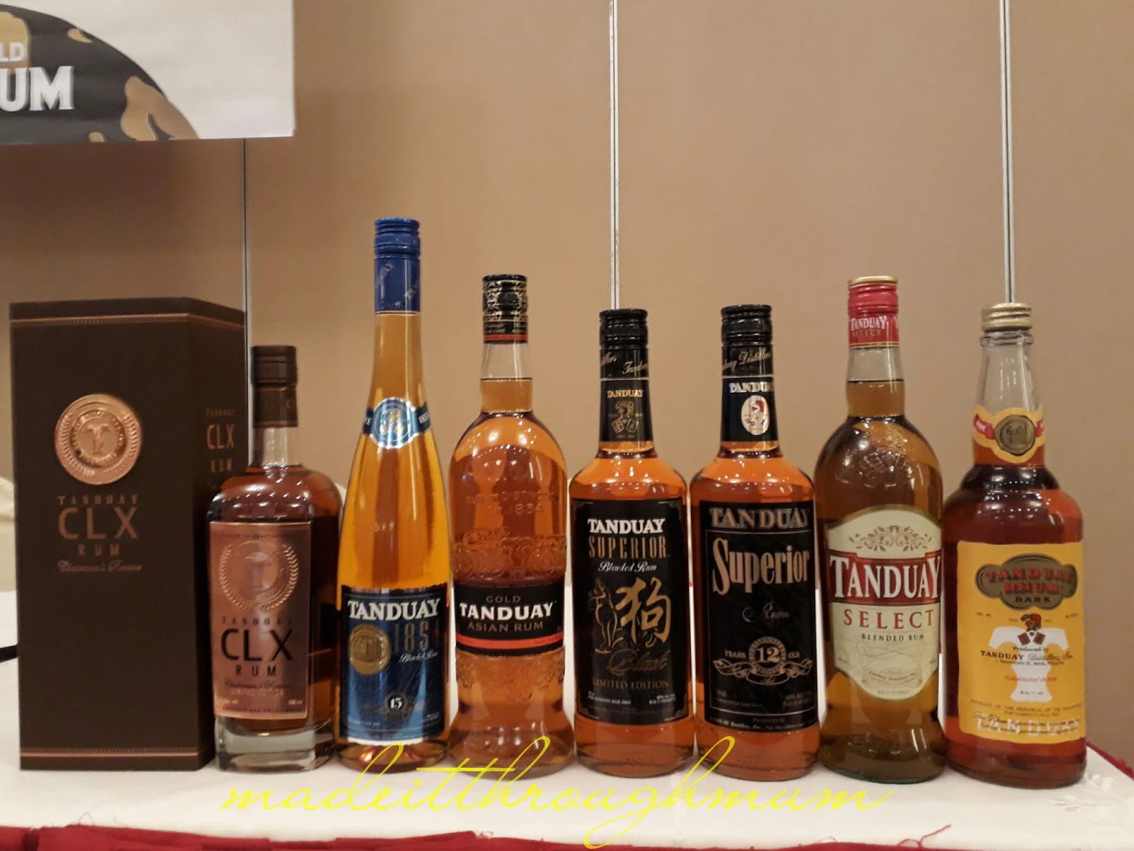 Made It Through Mum Filipino Pride Tanduay Ranked World's No. 1 Rum