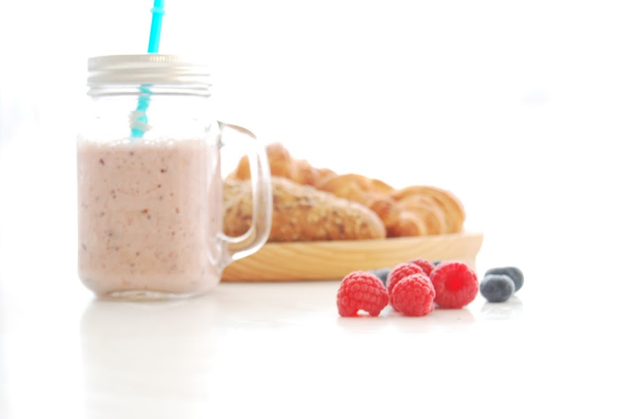 desayuno fácil con fruta para niños