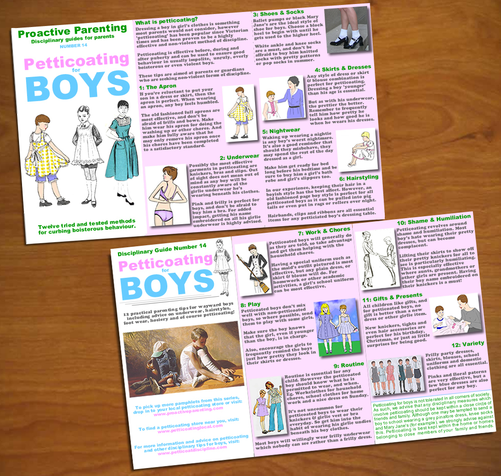 PJ's Tales of the Petticoated Proactive Parenting Pamphlet
