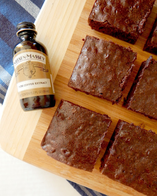 Homemade Espresso Brownies...an easy, rich, fudgy, deep flavored coffee brownie that appeals to even non-coffee lovers! (sweetandsavoryfood.com)