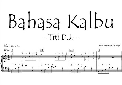 Lirik Lagu Bahasa Kalbu Titi Dj