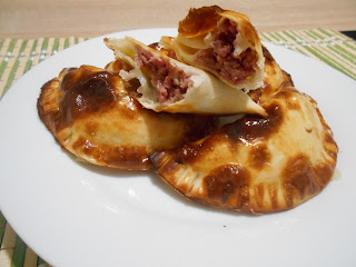 528º Receta: Empanadillas De Budin De Cerdo Y Queso
