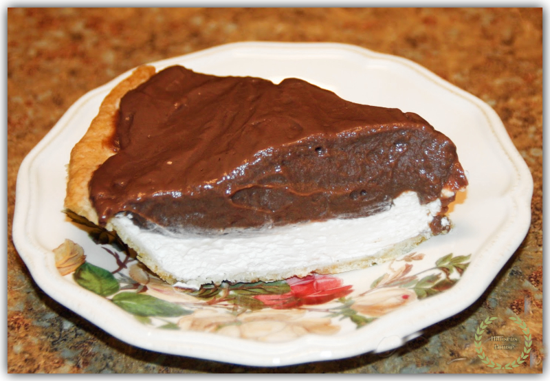 Hibiscus House JELLO Double Layer Chocolate Pie