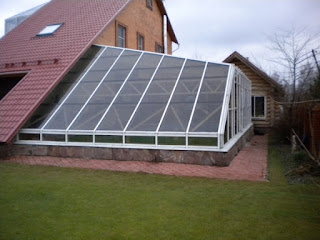 Takarékos és hatékony télikert.