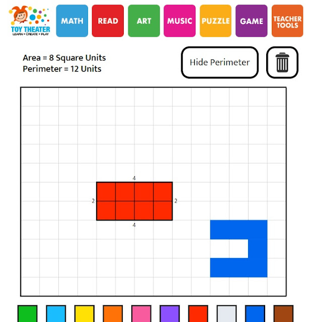 An Apple For The Teacher Virtual Manipulatives