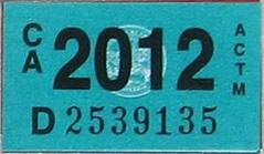 plate license test collections sticker driving