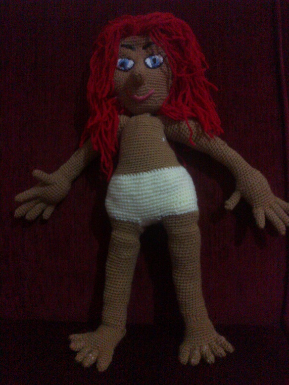 FİGENSEL HOBİLER FİGENLEMELER Kocaman amigurumi bebek