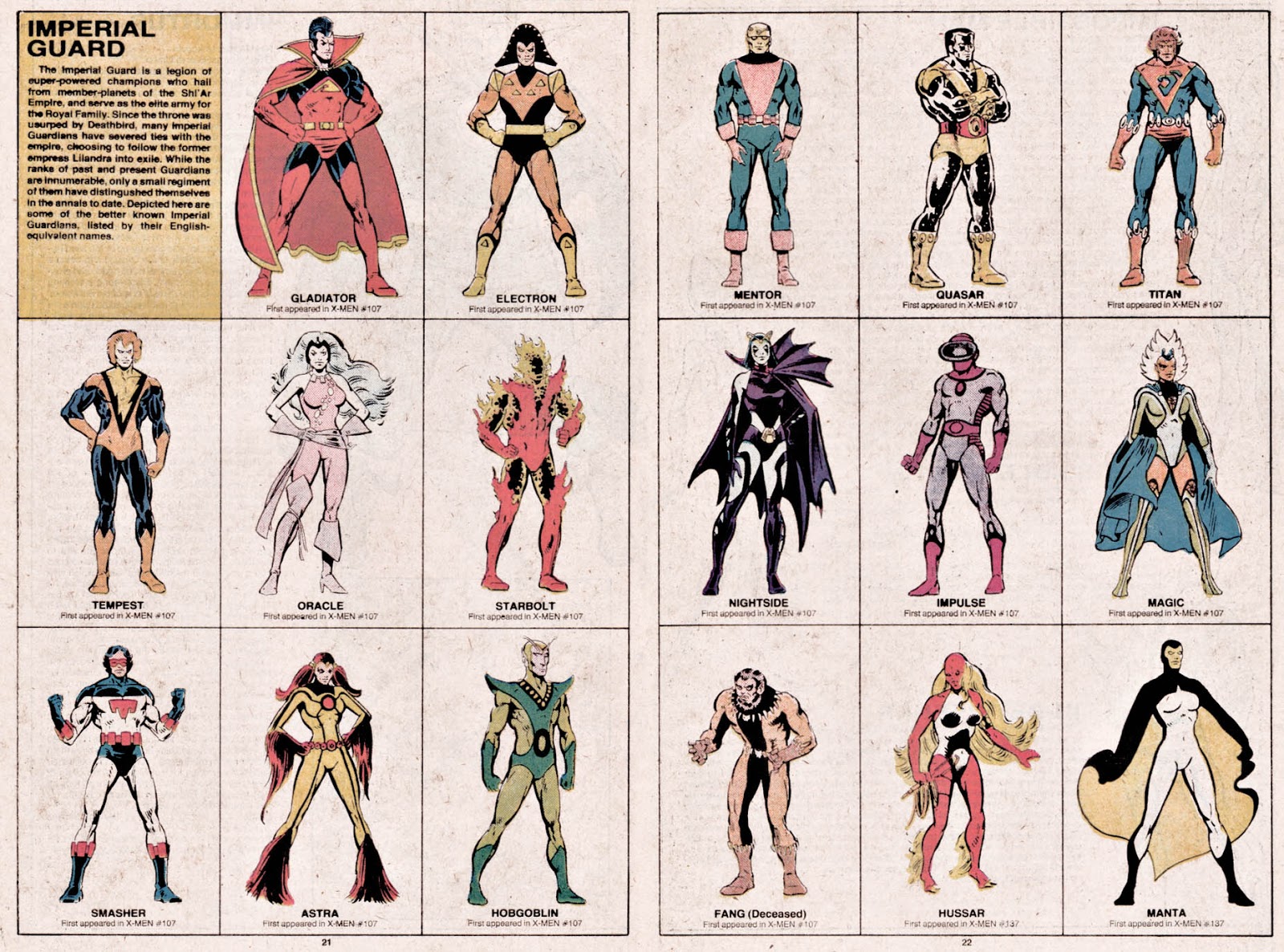 The Dork Review Shi'ar Empire, Imperial Guard & StarjammersVerse