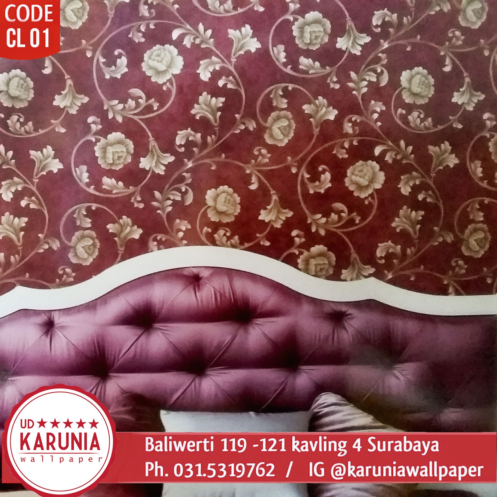 jual wallpaper dinding termurah surabaya