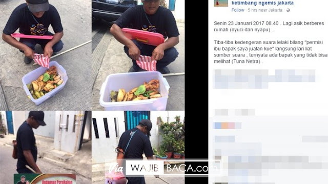 Pria Tuna Netra Ini Berjualan kue Untuk Biaya Menikah yang Membuat Wanita Ini Menangis Pria Tuna Netra Ini Berjualan kue Untuk Biaya Menikah yang Membuat Wanita Ini Menangis
