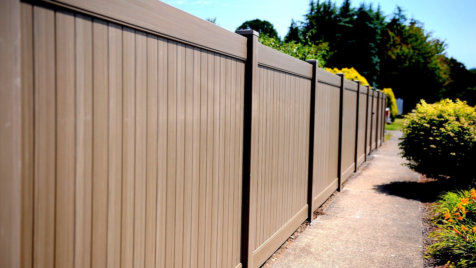 Simulated Stone Vinyl Fence Fence Choices