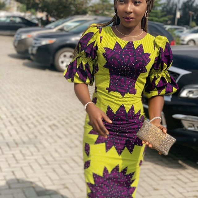 ladies ankara gown styles