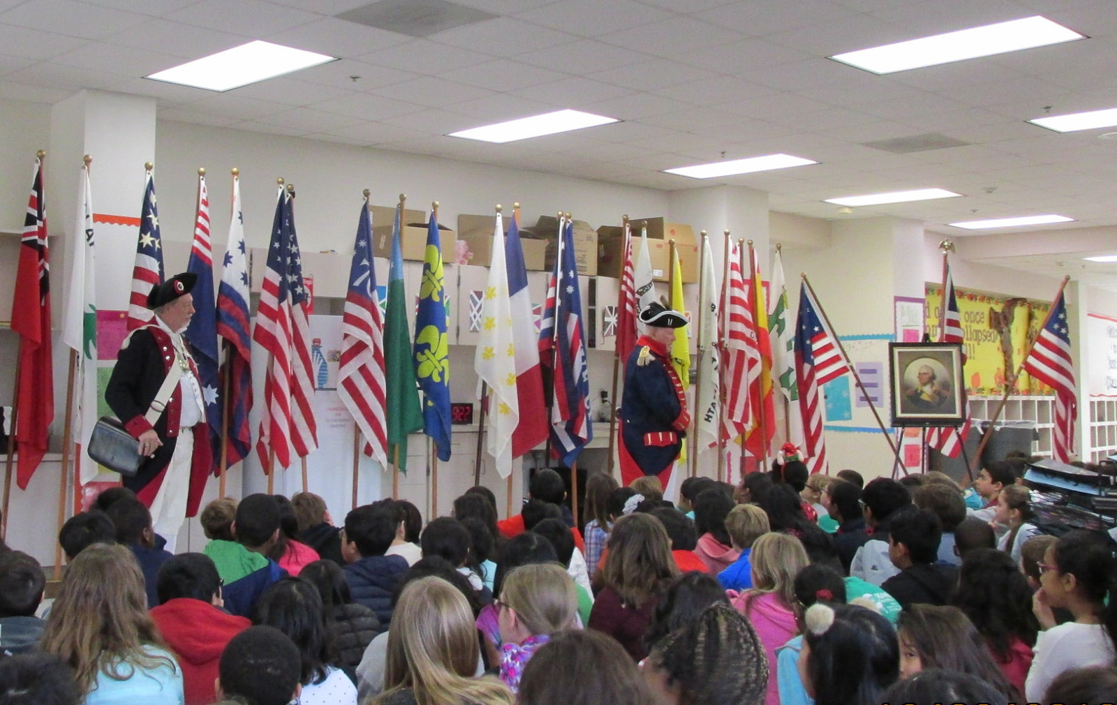 Alexander Hodge Chapter of the SAR, Sugar Land, Texas Flag Program at