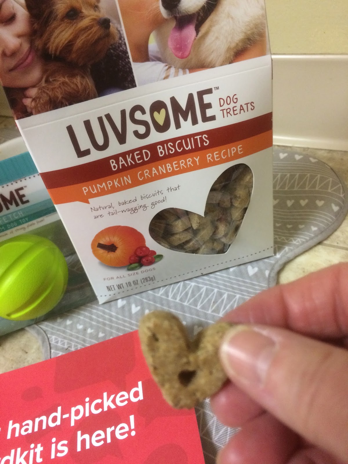 Lines from Lesa LuvSome Dog Food and Baked Biscuits