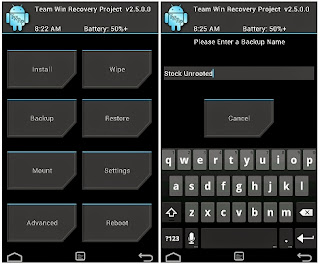 Cara Instal TWRP Custom Recovery di Android Xiaomi RedMi 1S Tanpa PC Komputer