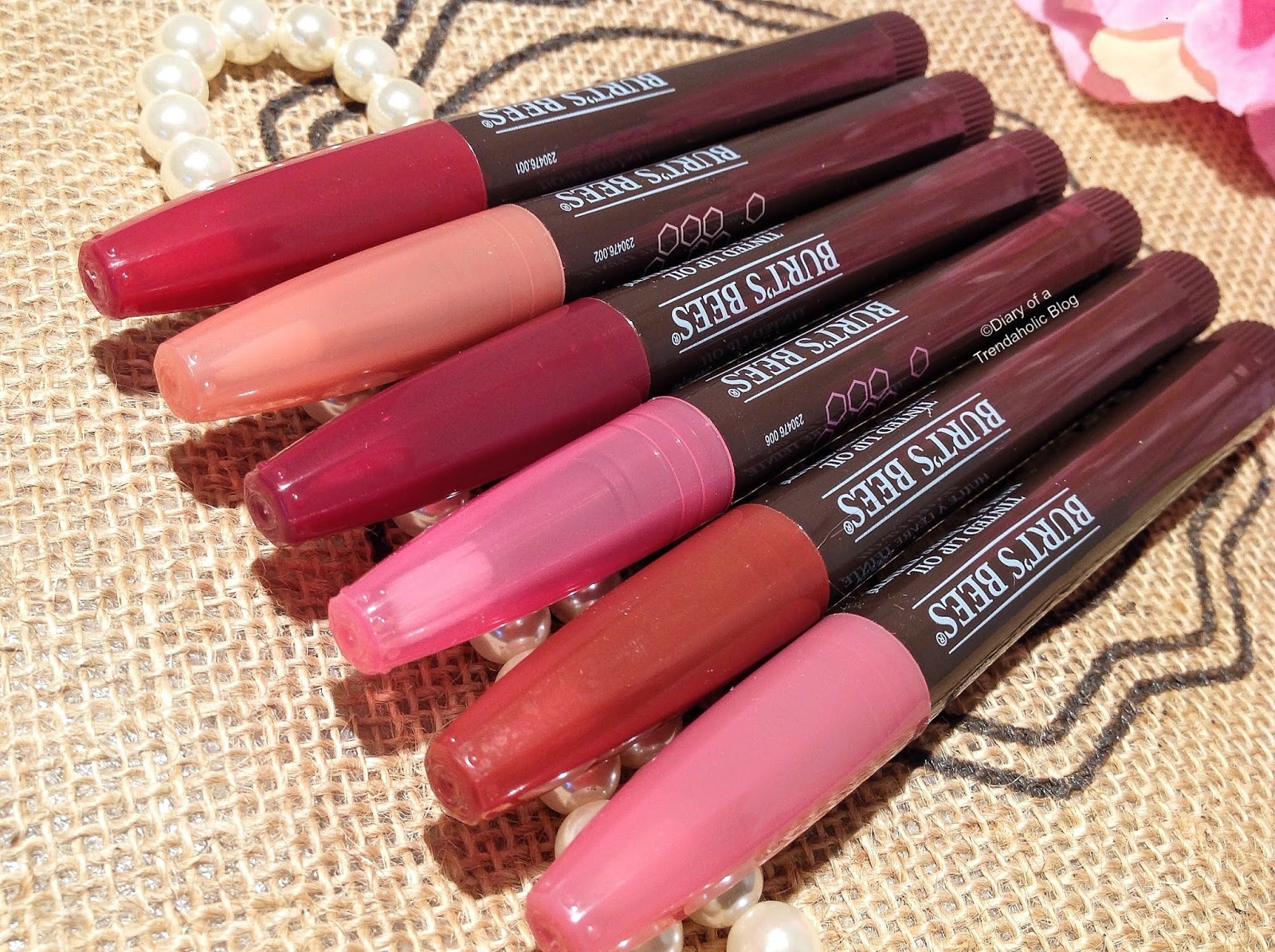 Diary of a Trendaholic Burt’s Bees Tinted Lip Oil Review