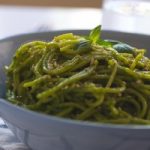 Spaghetti with Green Coconut Sauce in 15 Minutes Spaghetti with Green Coconut Sauce in 15 Minutes