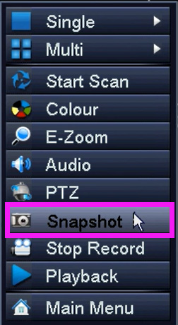 snapshot zosi dvr nvr