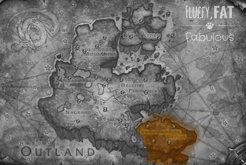 Fluffy, Fat and Fabulous Shadowmoon Valley mail transmogrification