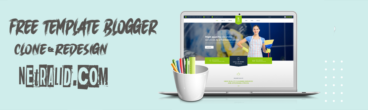 Free Download Template Blogger Clone & Redesign