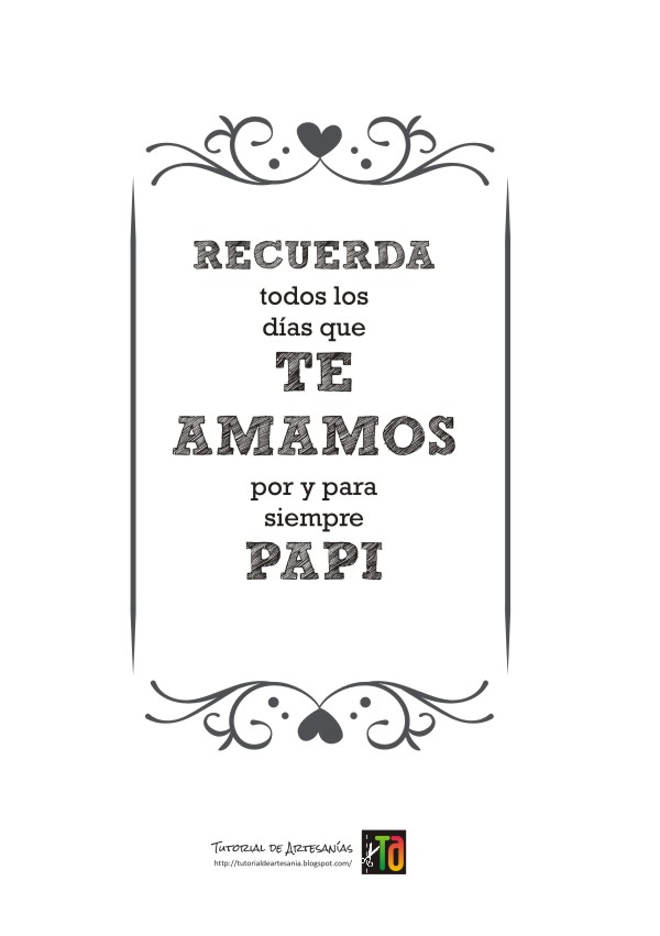 Featured image of post View 28 Moldes De Frases Para Papa Para Imprimir