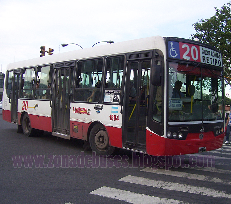 Colectibus Zona de Buses LINEA 20