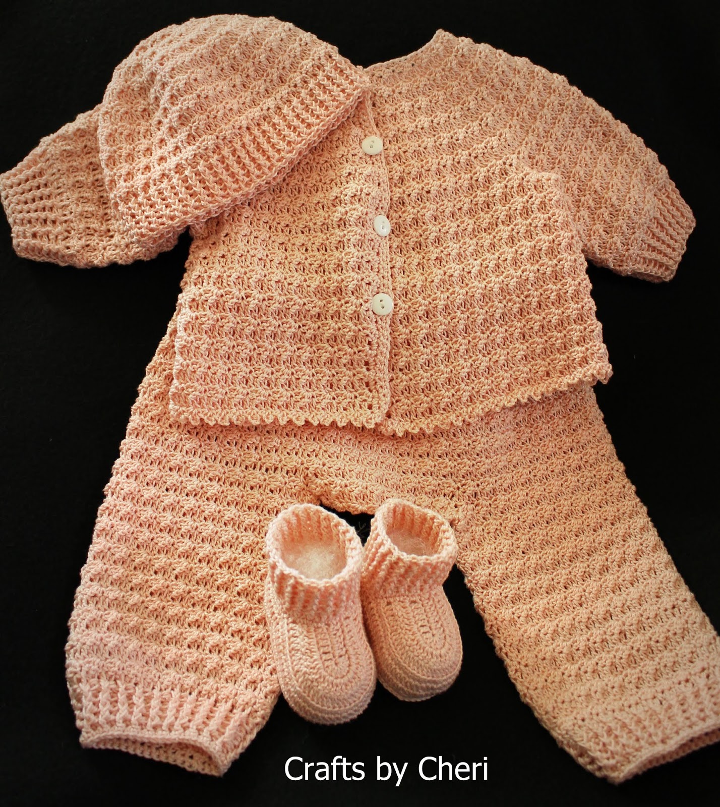 Cheri's Crochet Baby or reborn baby doll clothing or craftsbycheri