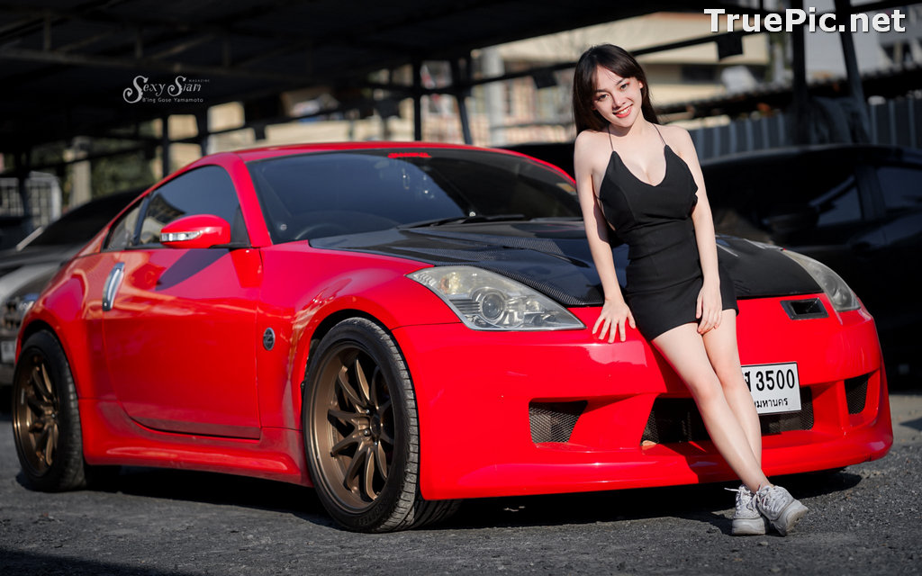 Image Thailand Model - จุ๊ปเปอร์ จุ๊ป - Sexy Black Car Girl - TruePic.net - Picture-22
