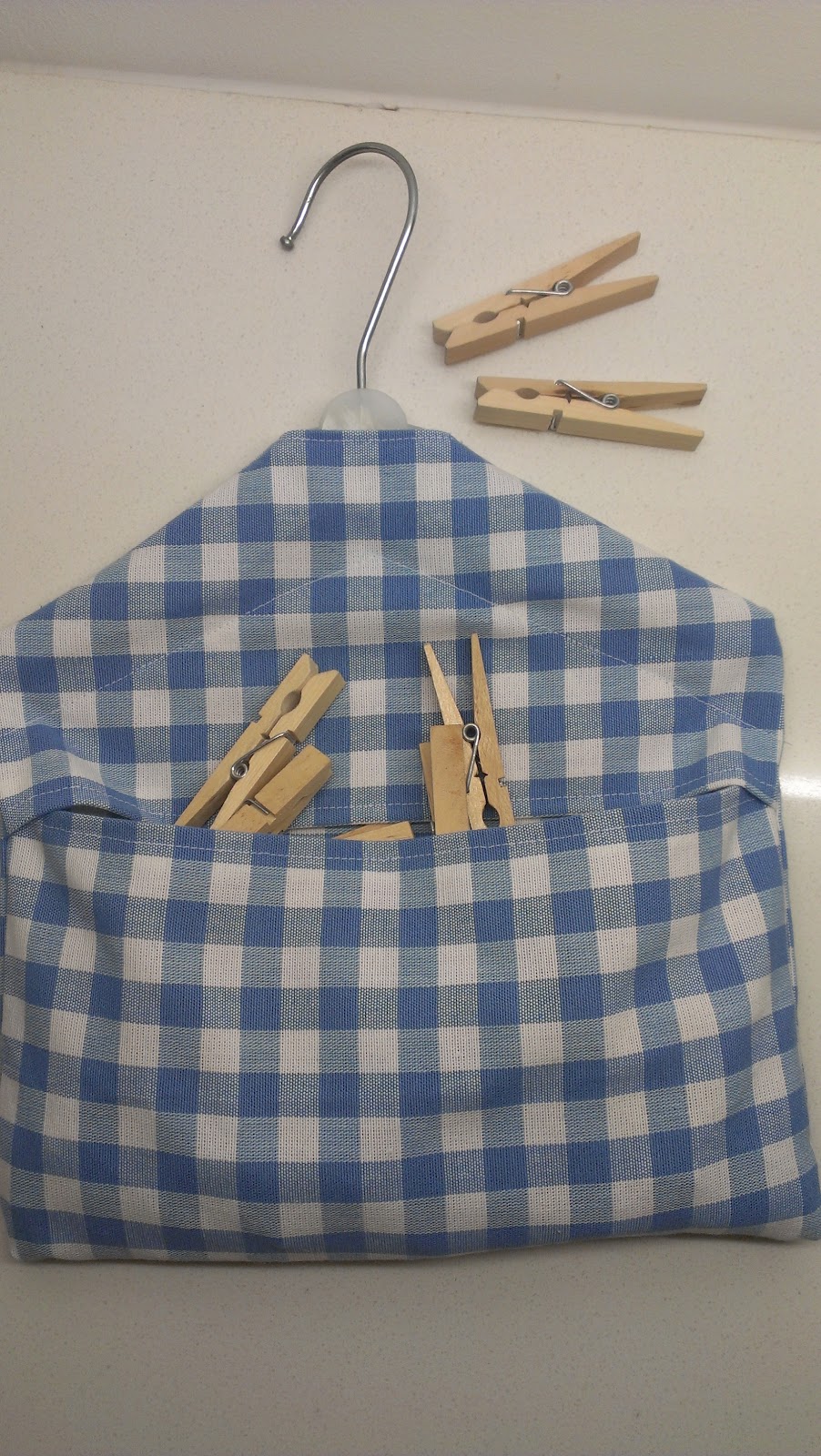 Homemade Ladies EasyPeasy Peg Bag!