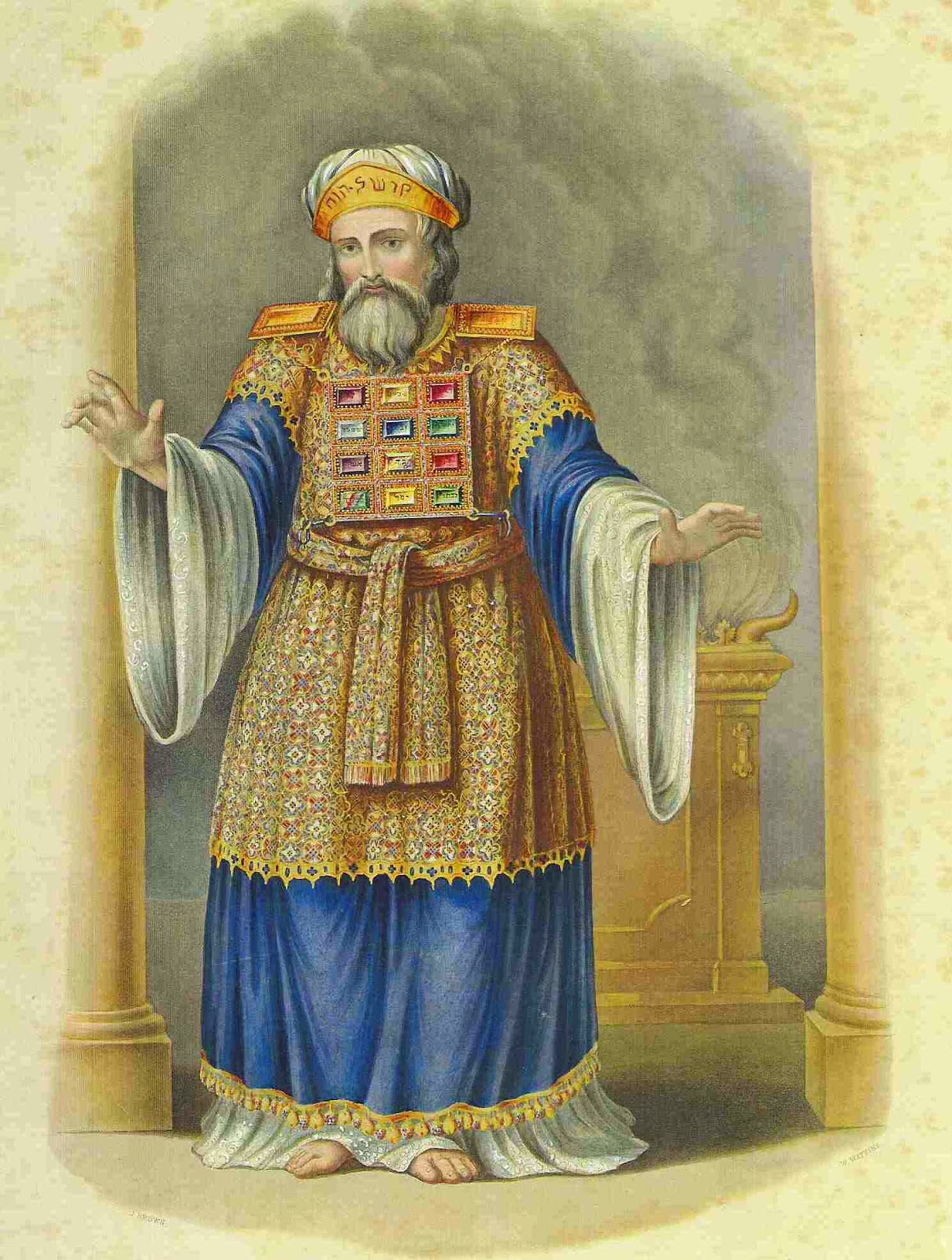 Blog dell'Arco Reale Rito di York Il pettorale del Sommo Sacerdote