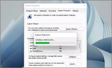 How to Create a System Restore Point on Windows 11 PC-5 How to Create a System Restore Point on Windows 11 PC-5
