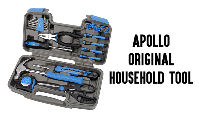 Apollo Tools Original 39 Piece General Household Tool