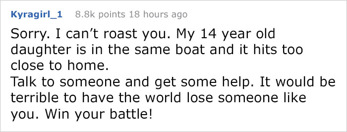 Depressed Teenager Asked r/RoastMe To Roast His Photograph So He Could Find A Reason To End It All And The Internet Responded Like This Depressed Teenager Asked r/RoastMe To Roast His Photograph So He Could Find A Reason To End It All And The Internet Responded Like This