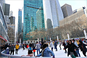 Pista de Patinaje de Bryant Park, Nueva York Pista de Patinaje de Bryant Park, Nueva York